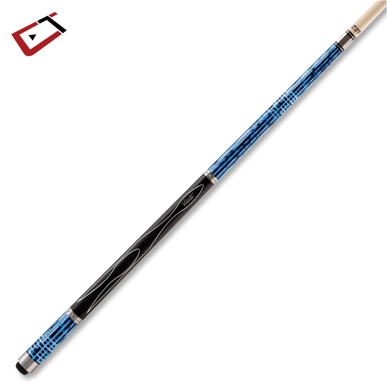 Cuetec Gen-Tek Series 58" Two Piece Cue - 3/8" X 14" Join Pin - Blue CUES 6 Cuetec Gen-Tek Series 58" Two Piece Cue - 3/8" X 14" Join Pin - Blue CUES