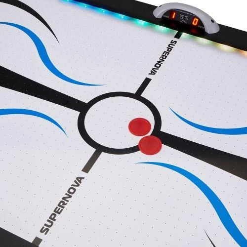 Fat Cat Supernova LED Light-Up Black 6 Ft Air Hockey Table 10 Fat Cat Supernova LED Light-Up Black 6 Ft Air Hockey Table