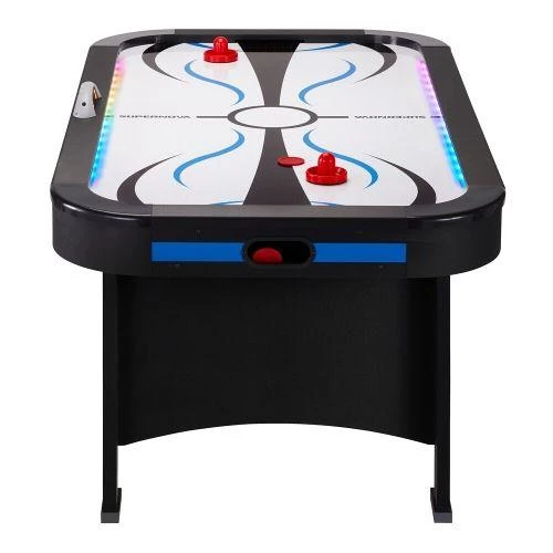 Fat Cat Supernova LED Light-Up Black 6 Ft Air Hockey Table 6 Fat Cat Supernova LED Light-Up Black 6 Ft Air Hockey Table