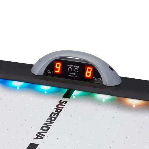 Fat Cat Supernova LED Light-Up Black 6 Ft Air Hockey Table 5 Fat Cat Supernova LED Light-Up Black 6 Ft Air Hockey Table