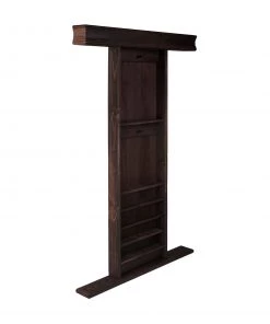 Imperial Reno Deluxe Wall Rack - Weathered Dark Chestnut CUE RACKS