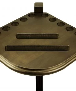 Imperial Double Thick Corner Cue Rack - Cappuccino CUE RACKS