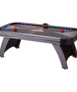 Fat Cat Volt LED Illuminated 7 Ft Air Hockey Table