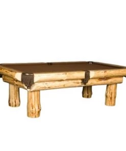 Viking Industries Viking Log Klondike Pool Table BILLIARDS