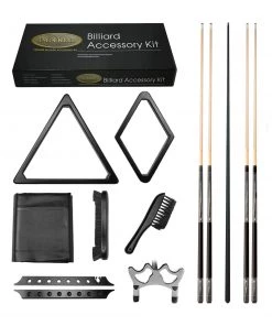 Imperial Gold Billiard Accessory Kit - Black ACCESSORY KITS