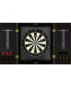 Imperial 18 Inch Bristle Dartboard Cabinet - Espresso