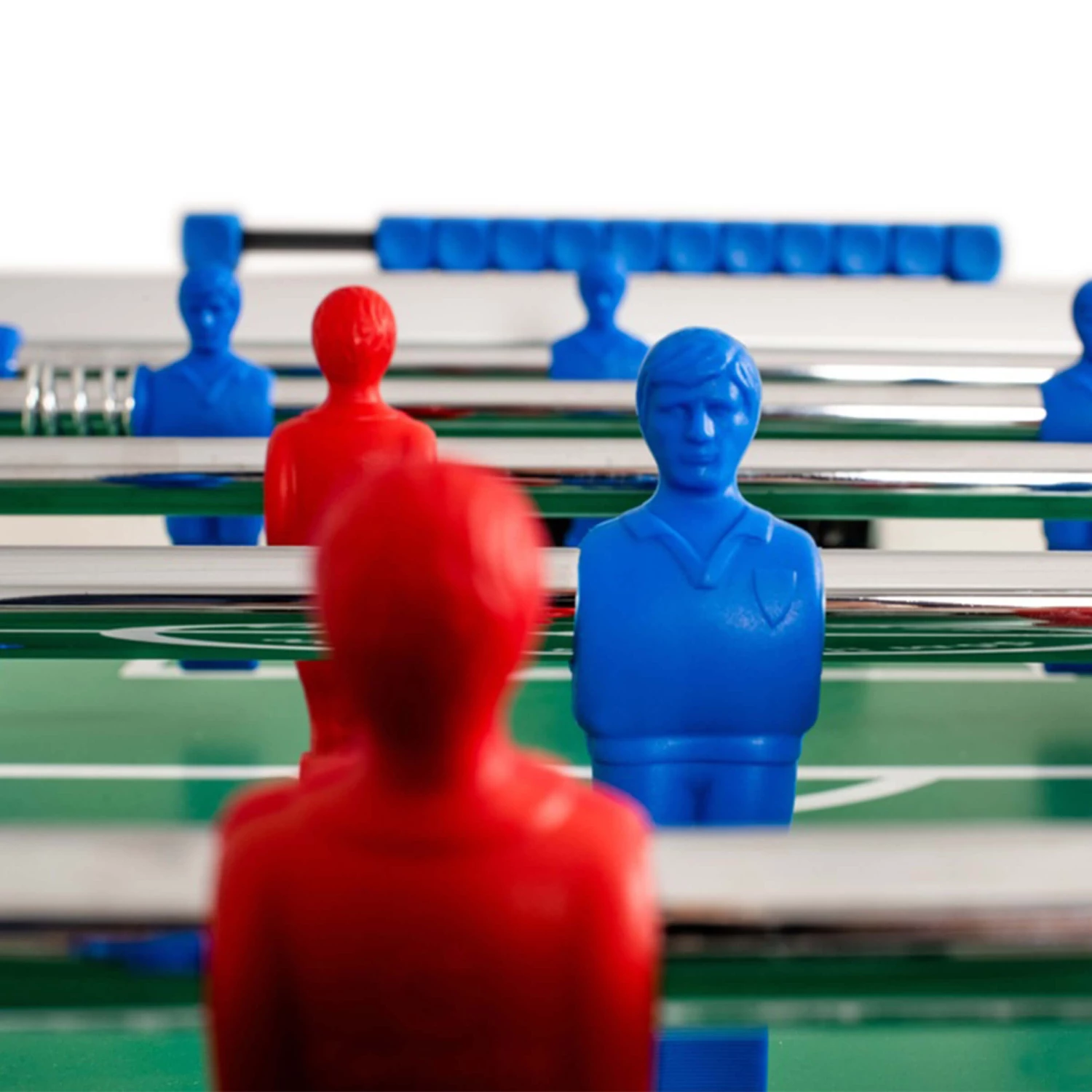 Garlando G-500 Weatherproof Foosball Table In White 8 Garlando G-500 Weatherproof Foosball Table In White