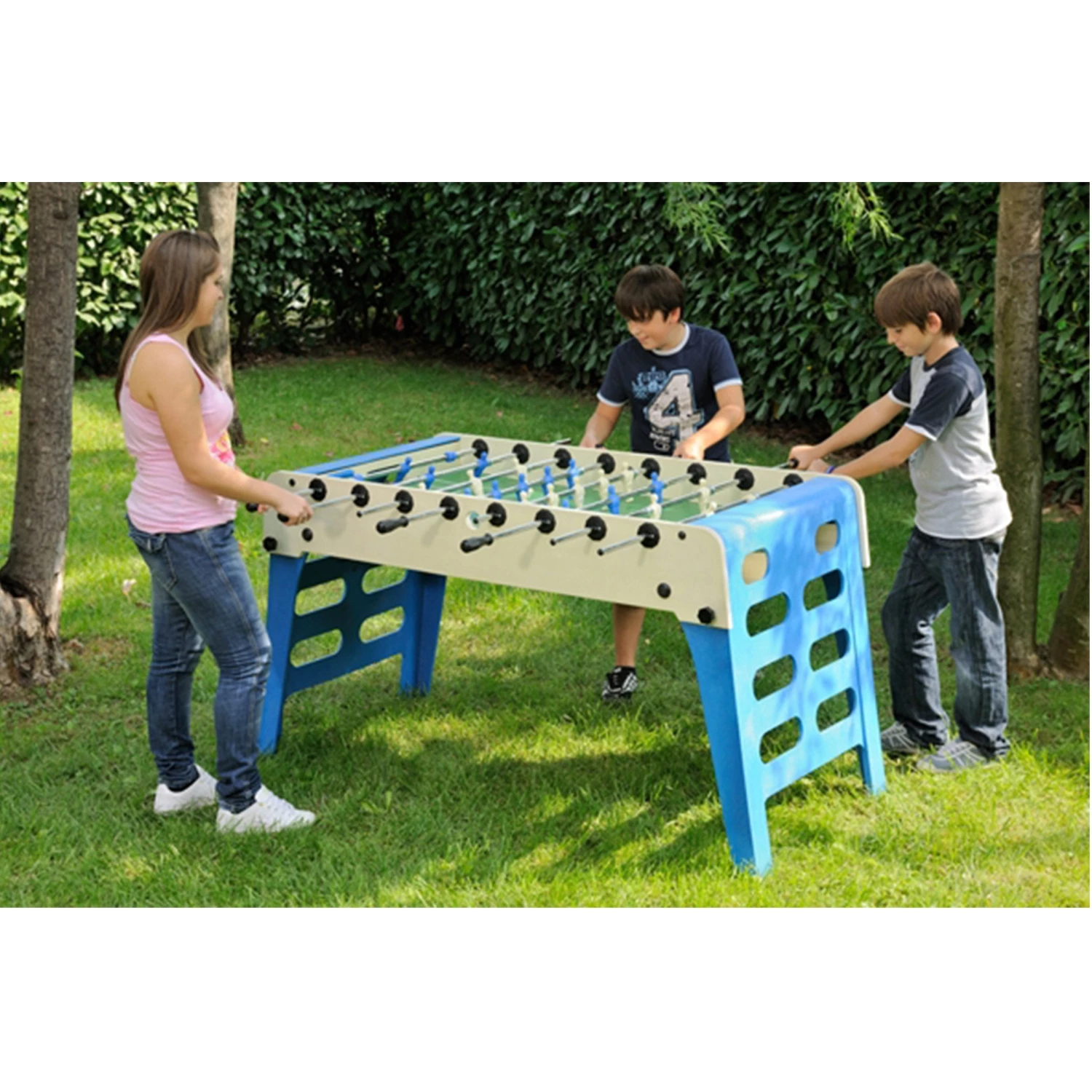 Garlando Open Air Folding Leg Outdoor Foosball Table 5 Garlando Open Air Folding Leg Outdoor Foosball Table
