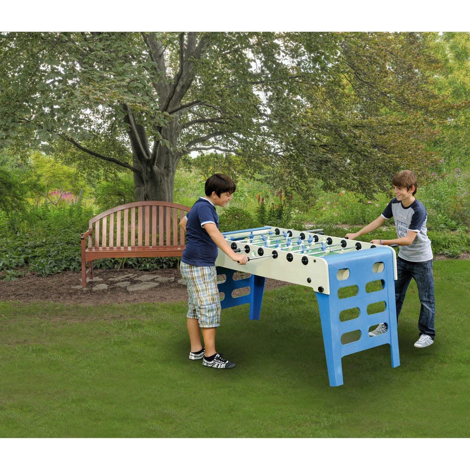 Garlando Open Air Folding Leg Outdoor Foosball Table 15 Garlando Open Air Folding Leg Outdoor Foosball Table