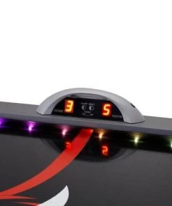 Fat Cat Volt LED Illuminated 7 Ft Air Hockey Table