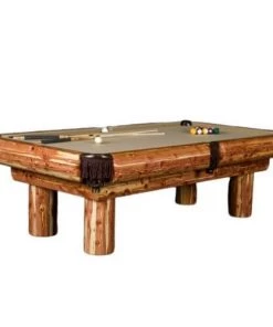 Viking Industries Viking Log Red Cedar Pool Table