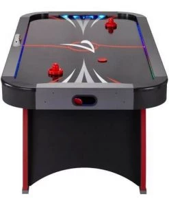 Fat Cat Volt LED Illuminated 7 Ft Air Hockey Table