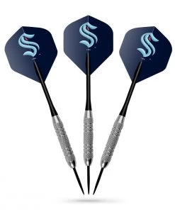 Imperial Seattle Kraken Fan's Choice Dartboard Set DARTBOARD CABINETS