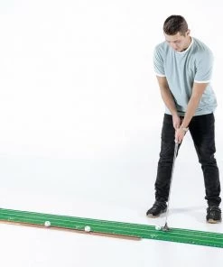GOLF Perfect Practice Putting Mat™ - Standard Edition (Lefty Version) - 9 Ft 6 In