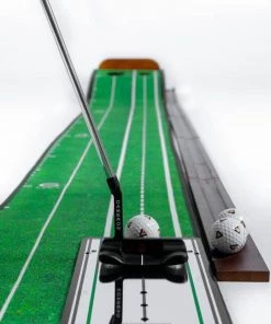 GOLF Perfect Practice Putting Mat™ & Mirror Discount Bundle - Standard Edition - 9 Ft 6 In