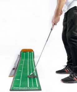 GOLF Perfect Practice Putting Mat™ - Standard Edition (Lefty Version) - 9 Ft 6 In