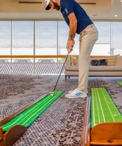 GOLF Perfect Practice Putting Mat™ - Compact Edition - 8 Ft