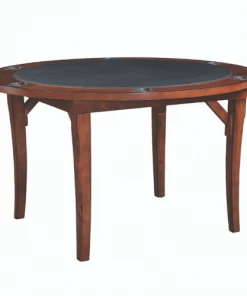 RAM Game Room 48" Foldable Game Poker Table - Chestnut POKER TABLES