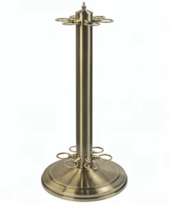 RAM Game Room Pool Cue Holder Cue Holder- Antique Brass 24" BILLIARDS
