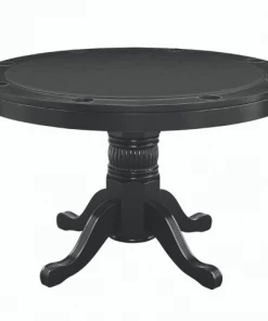 RAM Game Room 48" Game Poker Table - Black