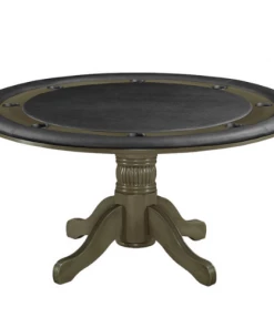 POKER TABLES RAM Game Room 60" 2 In 1 Game Poker Table - Slate