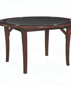 RAM Game Room 48" Foldable Game Poker Table - Cappuccino POKER TABLES