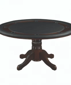 RAM Game Room 60" 2 In 1 Game Poker Table - Cappuccino POKER TABLES