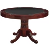 RAM Game Room 48" Game Poker Table - English Tudor
