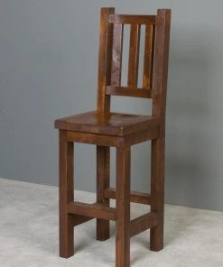 Viking Industries CHAIRS Viking Log Barnwood Pub Chair Saddle Seat 7 Viking Industries CHAIRS Viking Log Barnwood Pub Chair Saddle Seat