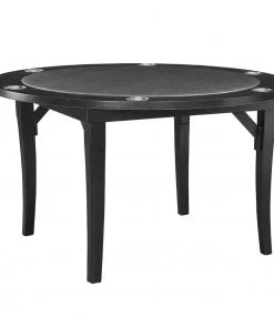 RAM Game Room 48" Foldable Game Poker Table - Black POKER TABLES