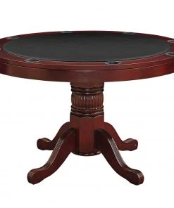 RAM Game Room 48" Game Poker Table - English Tudor