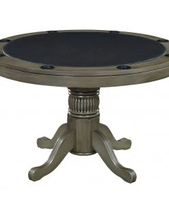 RAM Game Room 48" Game Poker Table - Slate