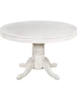 RAM Game Room 48" Game Poker Table - Antique White POKER TABLES 11 RAM Game Room 48