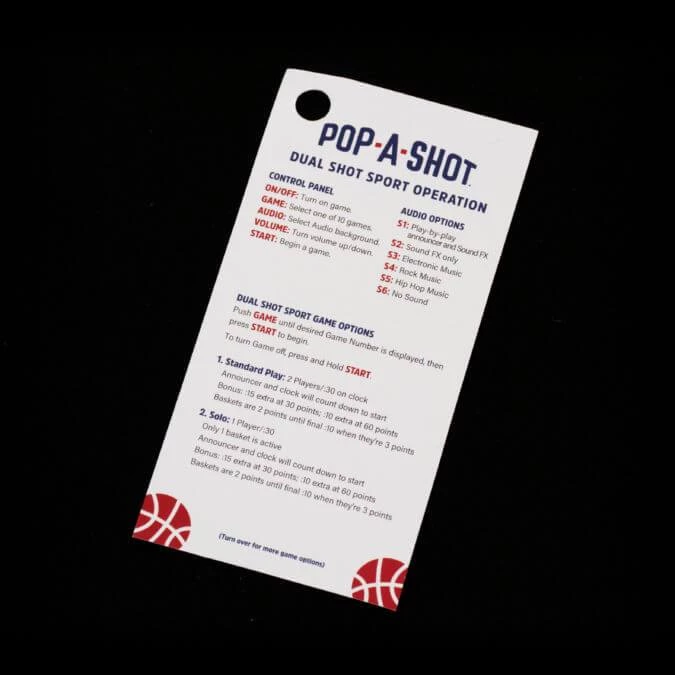 BASKETBALL Pop-A-Shot Sports Series - Dual Shot Sport 11 BASKETBALL Pop-A-Shot Sports Series - Dual Shot Sport