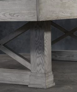 Iron Smyth Farmhouse 8’ Slate Pool Table In White Wash BILLIARDS