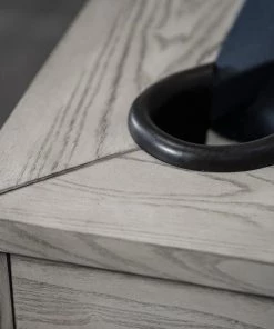 Iron Smyth Farmhouse 8’ Slate Pool Table In White Wash BILLIARDS