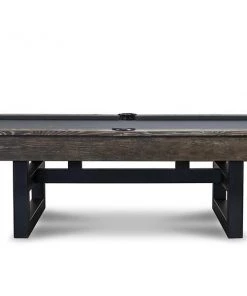 Iron Smyth Ironhorse 8’ Slate Pool Table In Brown Wash BILLIARDS