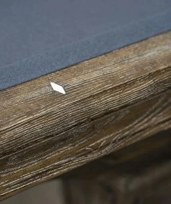 BILLIARDS Iron Smyth Don 8' Slate Pool Table In Brown Wash 16 BILLIARDS Iron Smyth Don 8' Slate Pool Table In Brown Wash