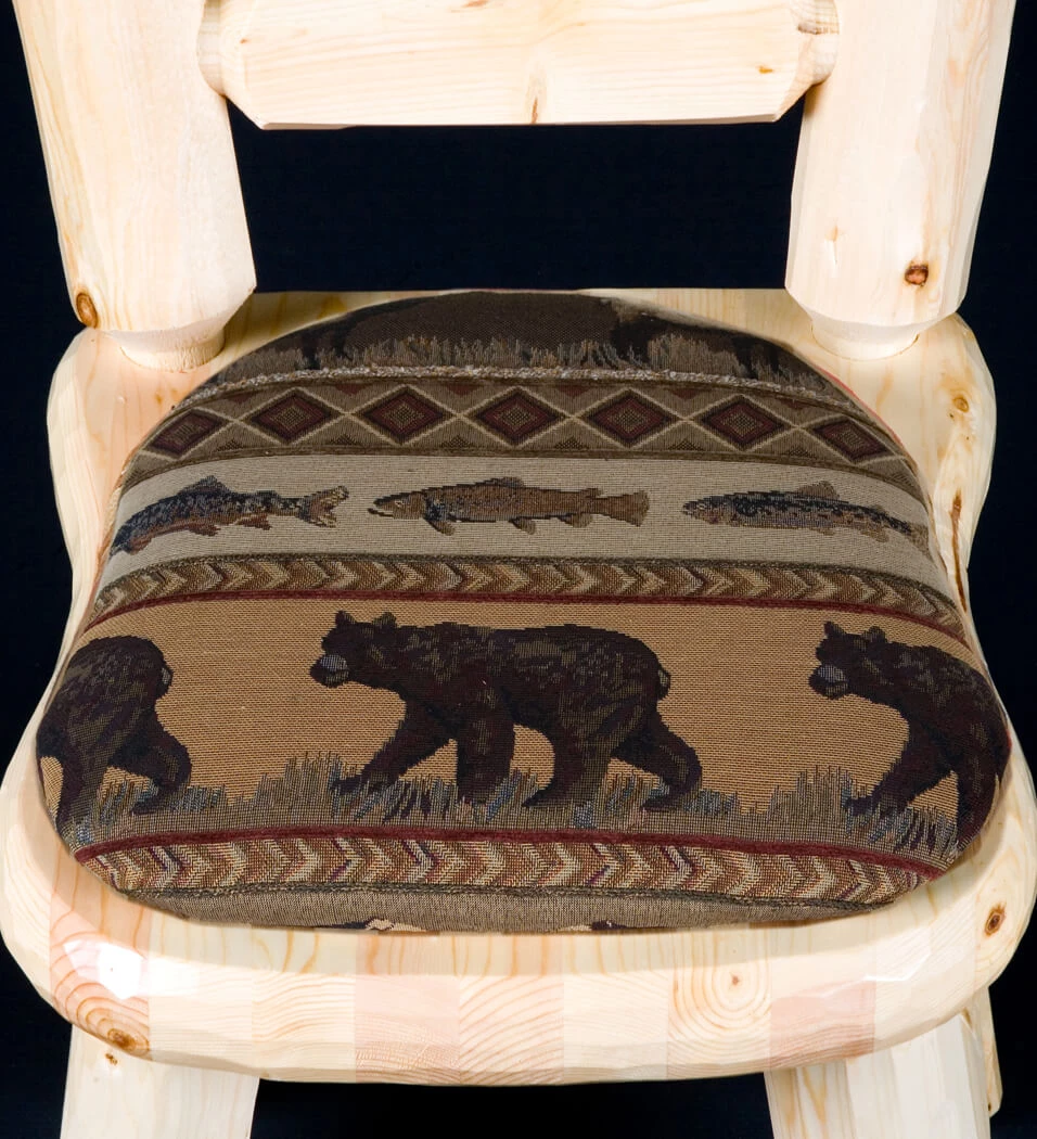 Viking Industries Northwoods Upholstered Dining Chair Cushion Seat 12 Viking Industries Northwoods Upholstered Dining Chair Cushion Seat