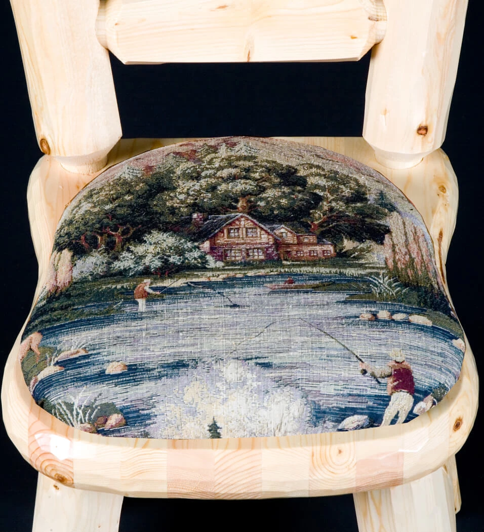 Viking Industries Northwoods Upholstered Dining Chair Cushion Seat 8 Viking Industries Northwoods Upholstered Dining Chair Cushion Seat