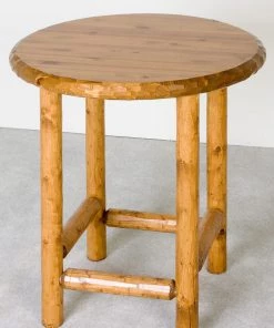 Viking Industries Log Pub Table