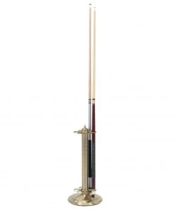 RAM Game Room Pool Cue Holder Cue Holder- Antique Brass 24