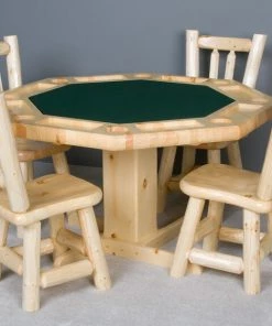 Viking Industries Viking Log Poker Table POKER TABLES