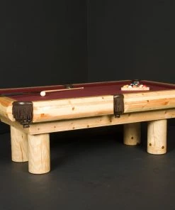 Viking Industries Viking Log 8' Ponderosa Pool Table