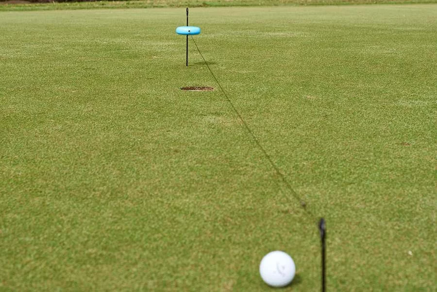 Perfect Practice - The RainDrop - Retractable Putting String