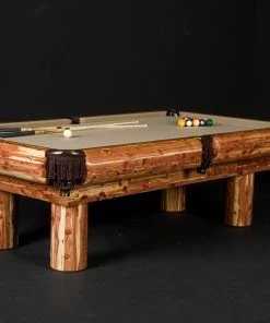 Viking Industries Viking Log Red Cedar Pool Table