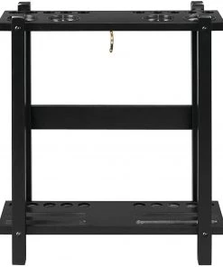 RAM Game Room Straight Wooden Floor Cue Rack BILLIARDS