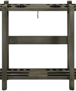 RAM Game Room Straight Wooden Floor Cue Rack BILLIARDS