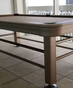 Free Bonuses Included - Imperial 8 Ft Outdoor Non-Slate Champagne Pool Table 24 Free Bonuses Included - Imperial 8 Ft Outdoor Non-Slate Champagne Pool Table