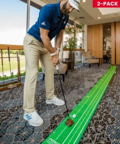 GOLF Perfect Practice Putting Mat™ - Standard Edition (2 Pack) - 9 Ft 6 In